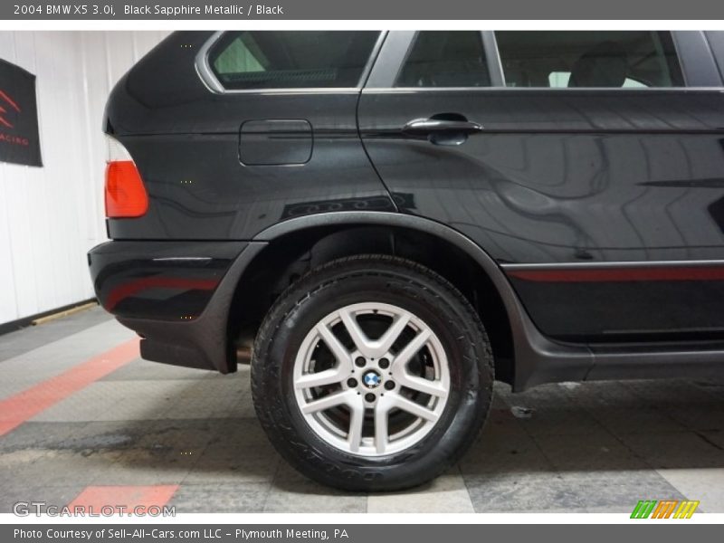 Black Sapphire Metallic / Black 2004 BMW X5 3.0i