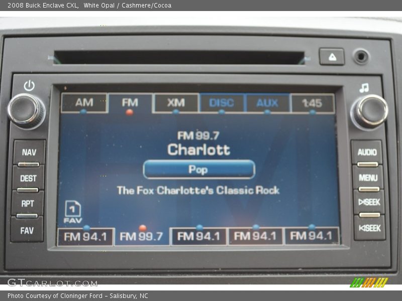 White Opal / Cashmere/Cocoa 2008 Buick Enclave CXL