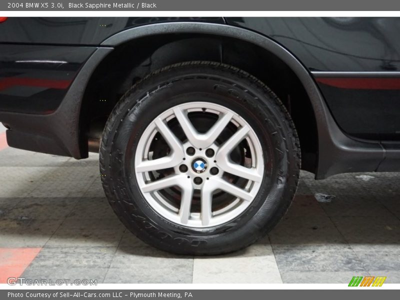 Black Sapphire Metallic / Black 2004 BMW X5 3.0i