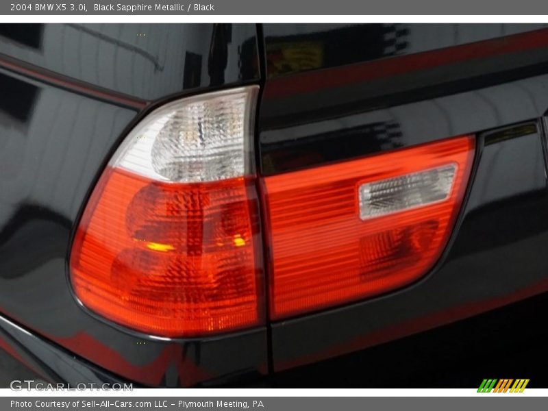Black Sapphire Metallic / Black 2004 BMW X5 3.0i