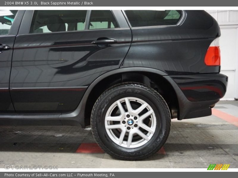 Black Sapphire Metallic / Black 2004 BMW X5 3.0i
