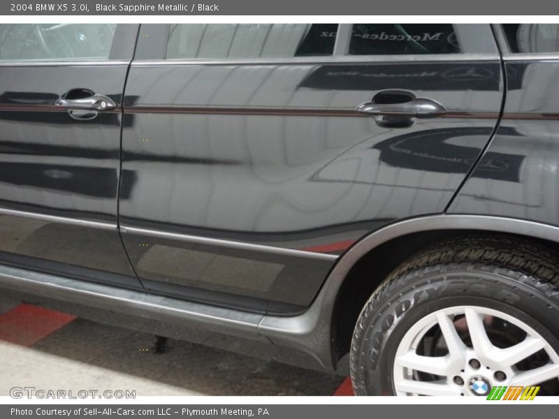 Black Sapphire Metallic / Black 2004 BMW X5 3.0i