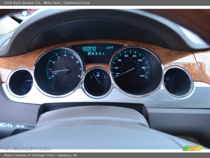 White Opal / Cashmere/Cocoa 2008 Buick Enclave CXL