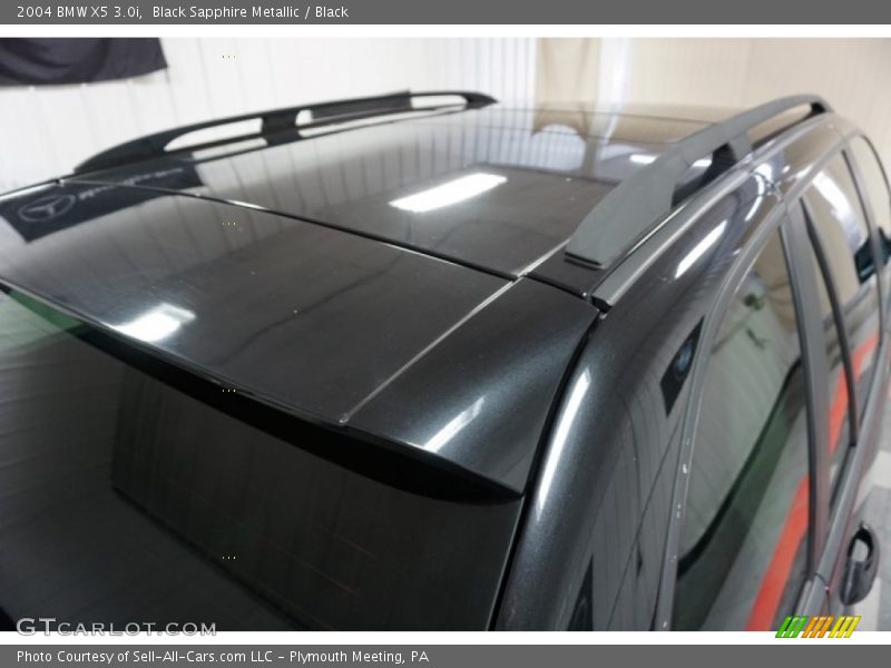 Black Sapphire Metallic / Black 2004 BMW X5 3.0i