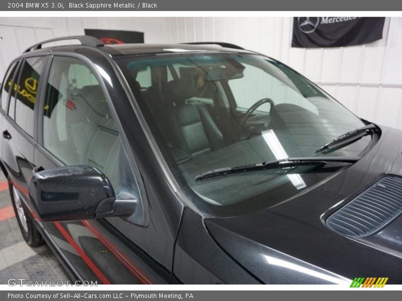 Black Sapphire Metallic / Black 2004 BMW X5 3.0i