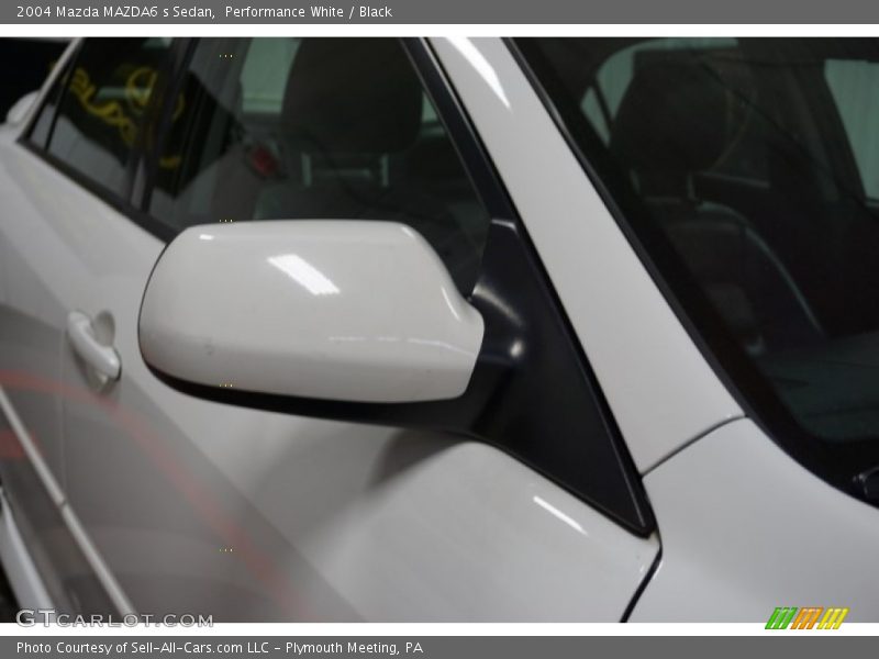 Performance White / Black 2004 Mazda MAZDA6 s Sedan