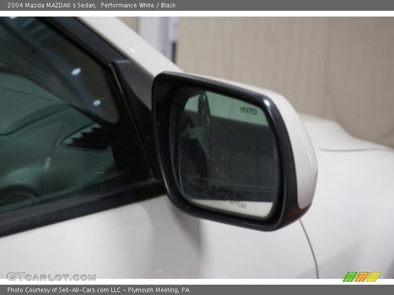 Performance White / Black 2004 Mazda MAZDA6 s Sedan