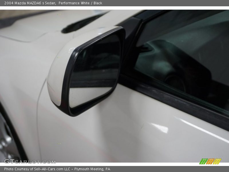 Performance White / Black 2004 Mazda MAZDA6 s Sedan
