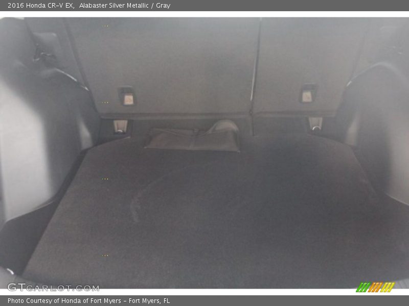 Alabaster Silver Metallic / Gray 2016 Honda CR-V EX