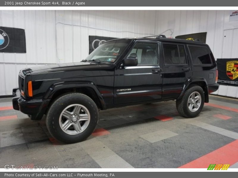 Black / Agate 2001 Jeep Cherokee Sport 4x4