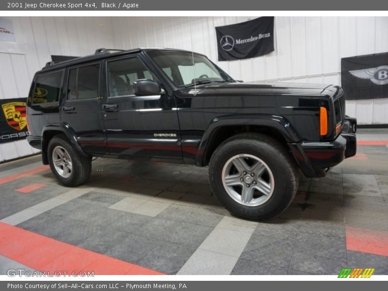 Black / Agate 2001 Jeep Cherokee Sport 4x4