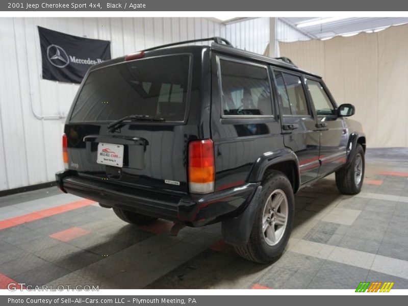 Black / Agate 2001 Jeep Cherokee Sport 4x4