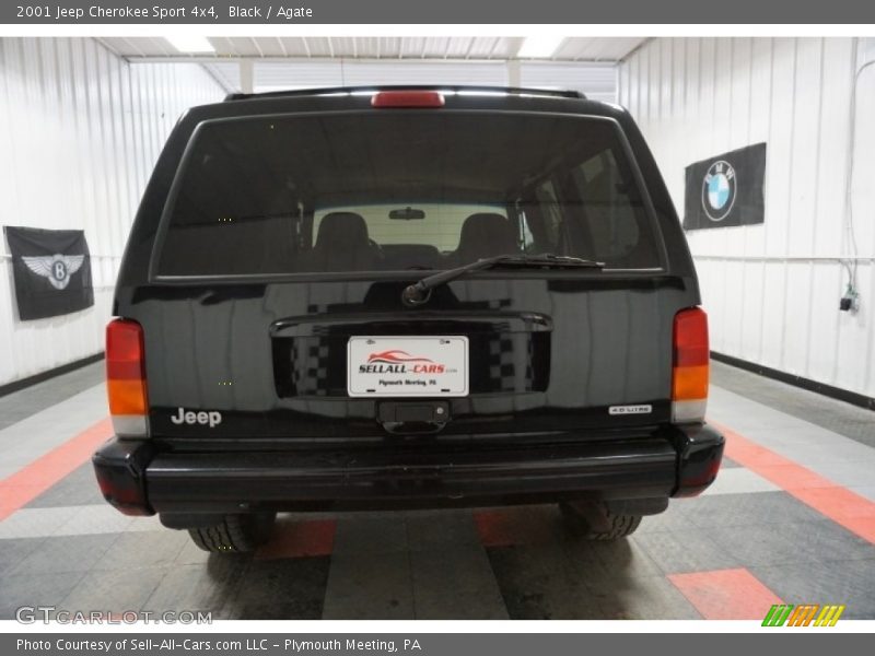 Black / Agate 2001 Jeep Cherokee Sport 4x4