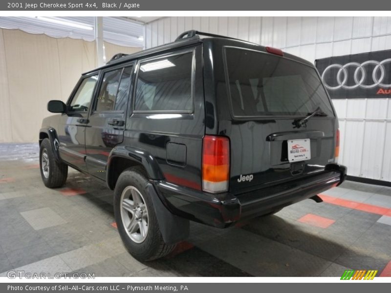 Black / Agate 2001 Jeep Cherokee Sport 4x4