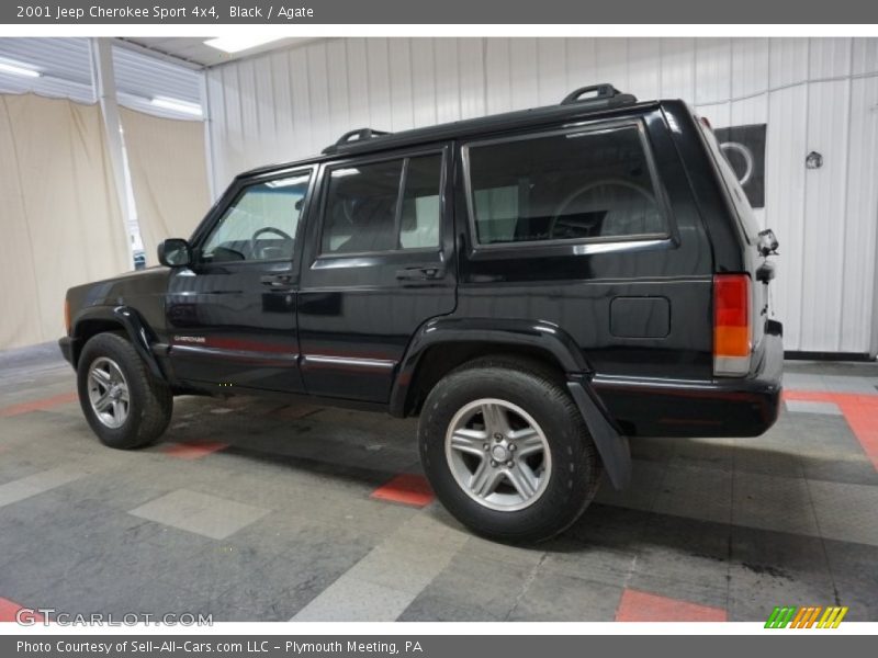 Black / Agate 2001 Jeep Cherokee Sport 4x4