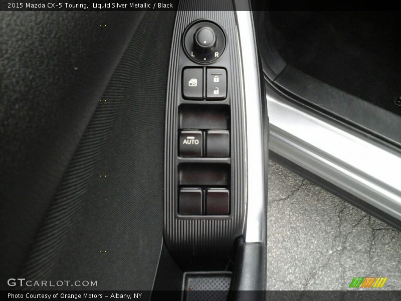 Liquid Silver Metallic / Black 2015 Mazda CX-5 Touring