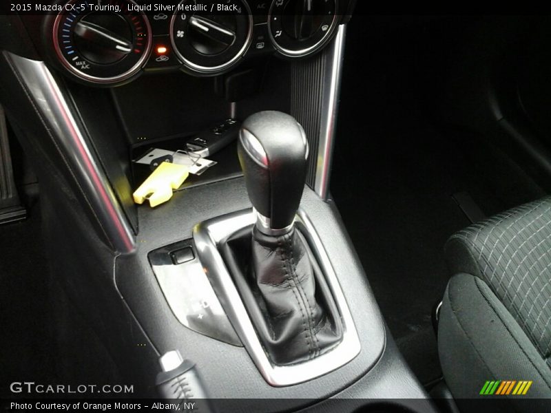 Liquid Silver Metallic / Black 2015 Mazda CX-5 Touring