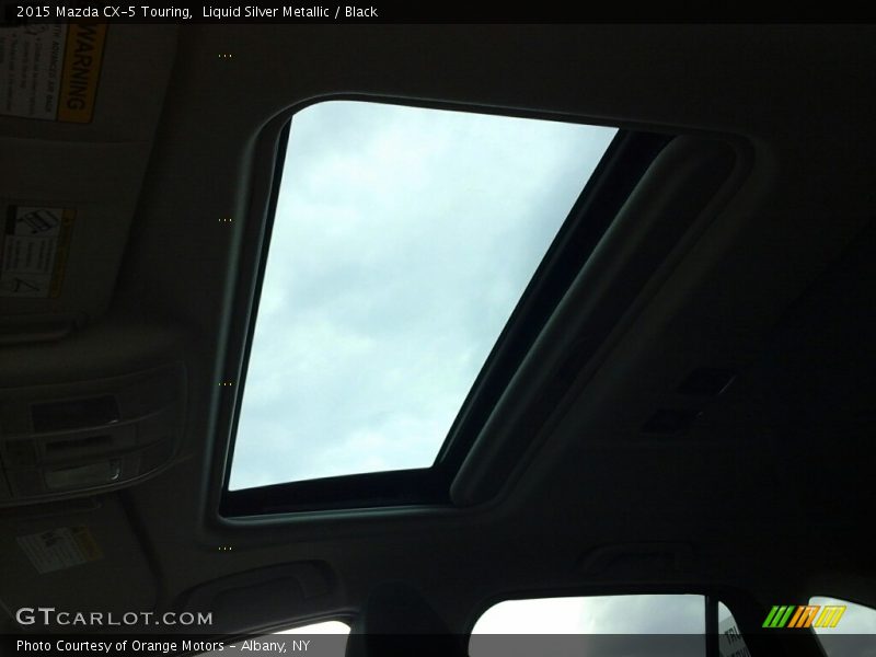 Liquid Silver Metallic / Black 2015 Mazda CX-5 Touring