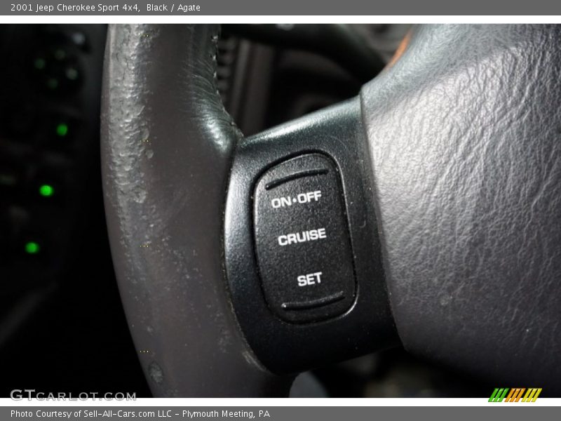 Black / Agate 2001 Jeep Cherokee Sport 4x4