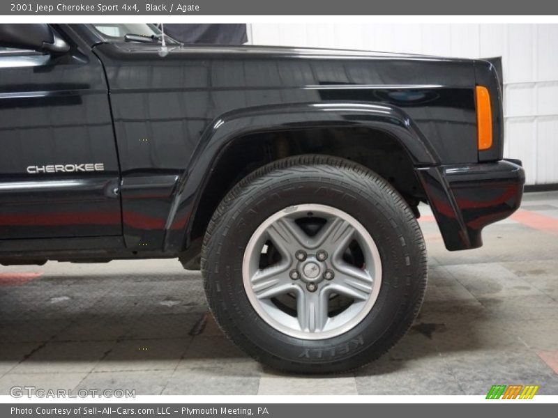 Black / Agate 2001 Jeep Cherokee Sport 4x4