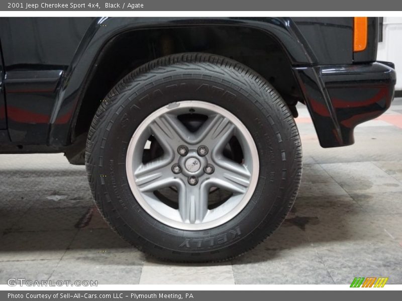 Black / Agate 2001 Jeep Cherokee Sport 4x4