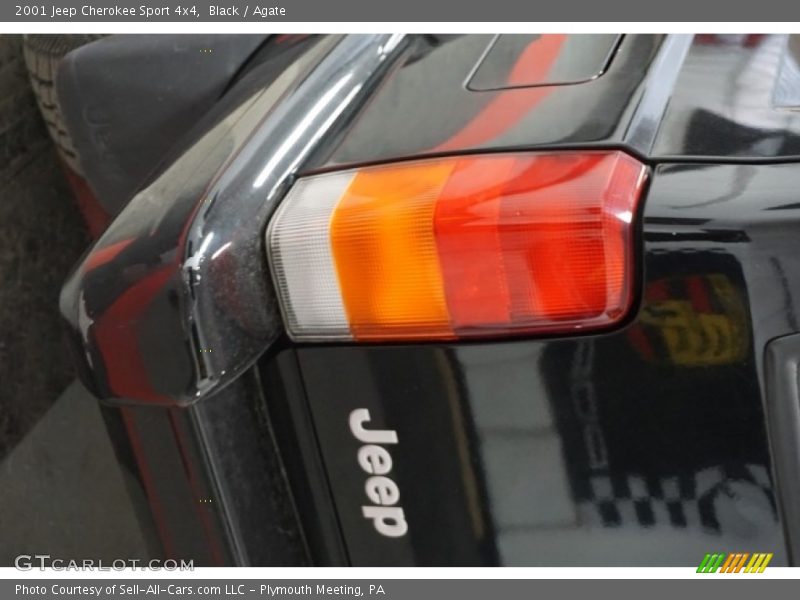 Black / Agate 2001 Jeep Cherokee Sport 4x4