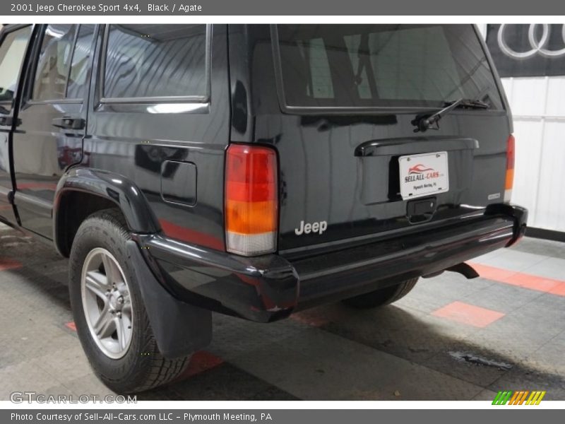 Black / Agate 2001 Jeep Cherokee Sport 4x4