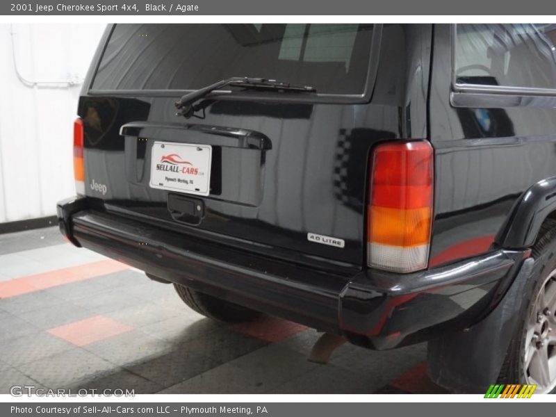 Black / Agate 2001 Jeep Cherokee Sport 4x4