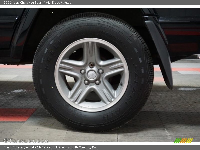 Black / Agate 2001 Jeep Cherokee Sport 4x4