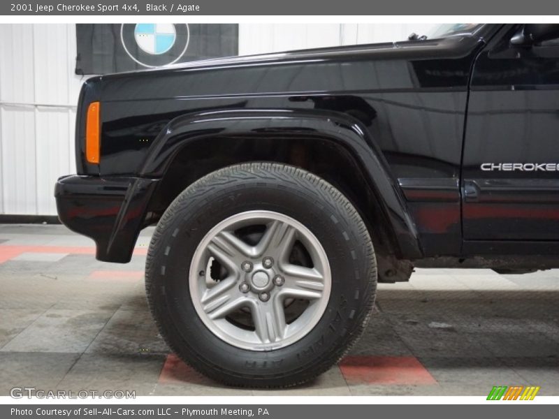 Black / Agate 2001 Jeep Cherokee Sport 4x4