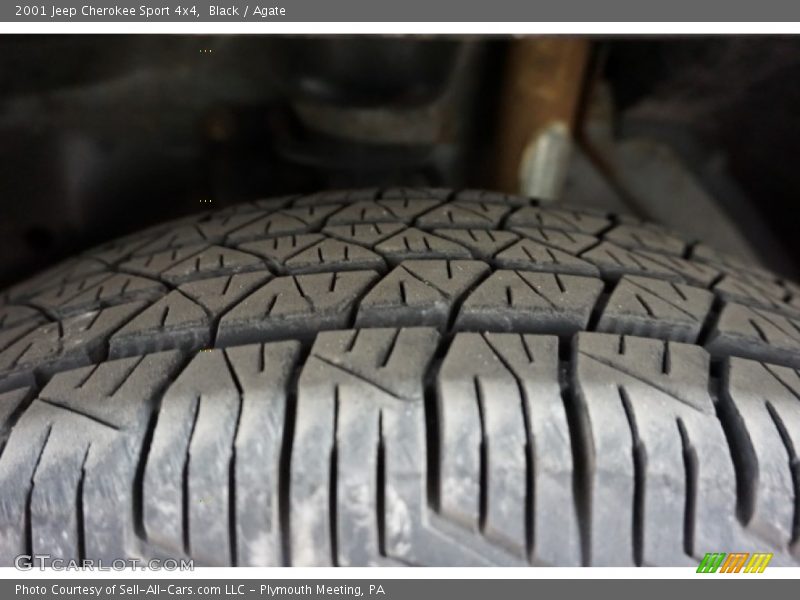 Black / Agate 2001 Jeep Cherokee Sport 4x4