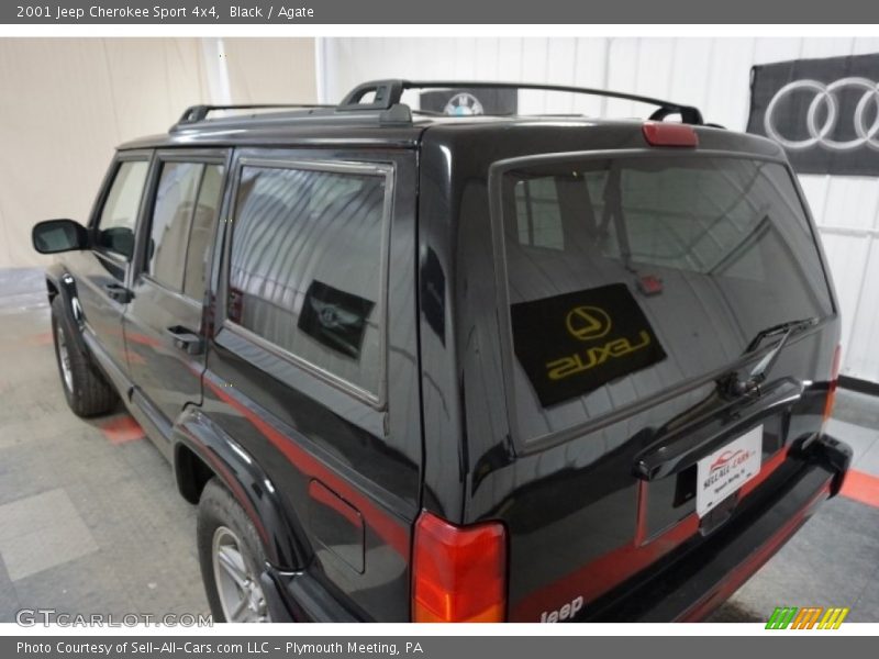 Black / Agate 2001 Jeep Cherokee Sport 4x4