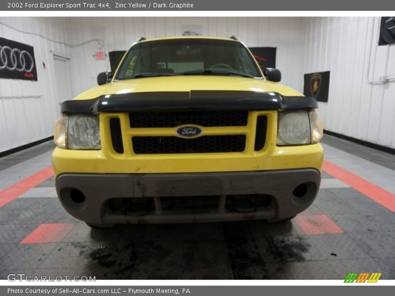 Zinc Yellow / Dark Graphite 2002 Ford Explorer Sport Trac 4x4