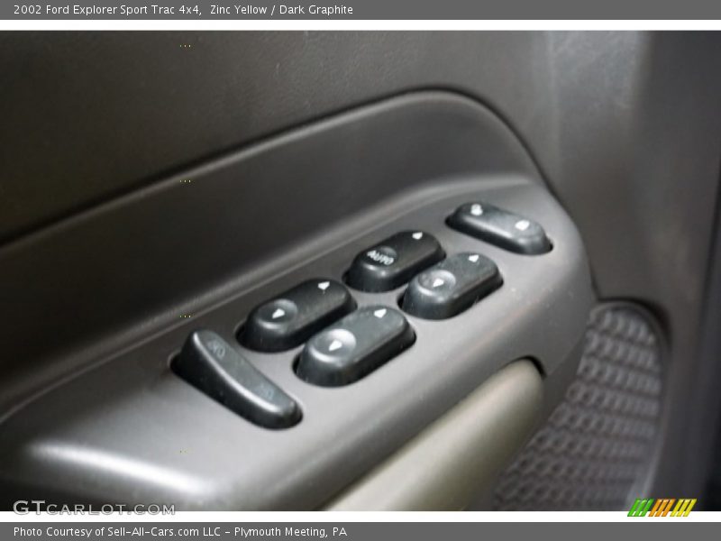 Zinc Yellow / Dark Graphite 2002 Ford Explorer Sport Trac 4x4