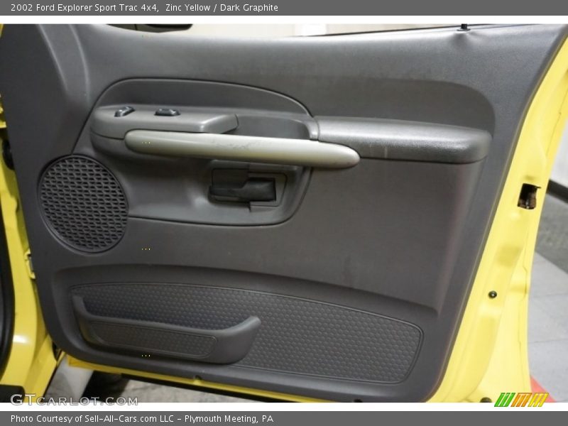 Zinc Yellow / Dark Graphite 2002 Ford Explorer Sport Trac 4x4