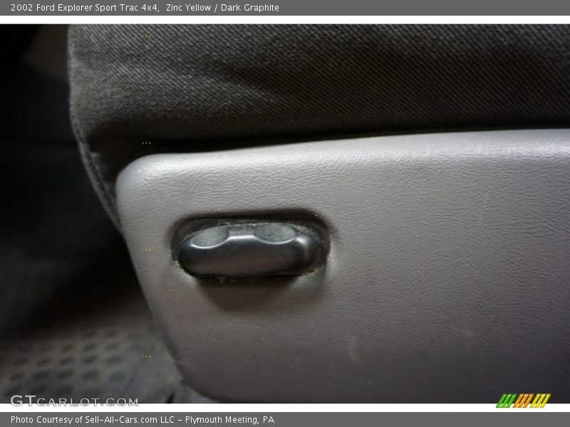 Zinc Yellow / Dark Graphite 2002 Ford Explorer Sport Trac 4x4