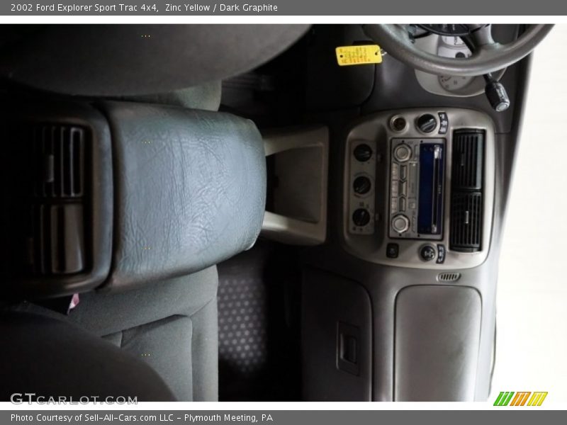 Zinc Yellow / Dark Graphite 2002 Ford Explorer Sport Trac 4x4
