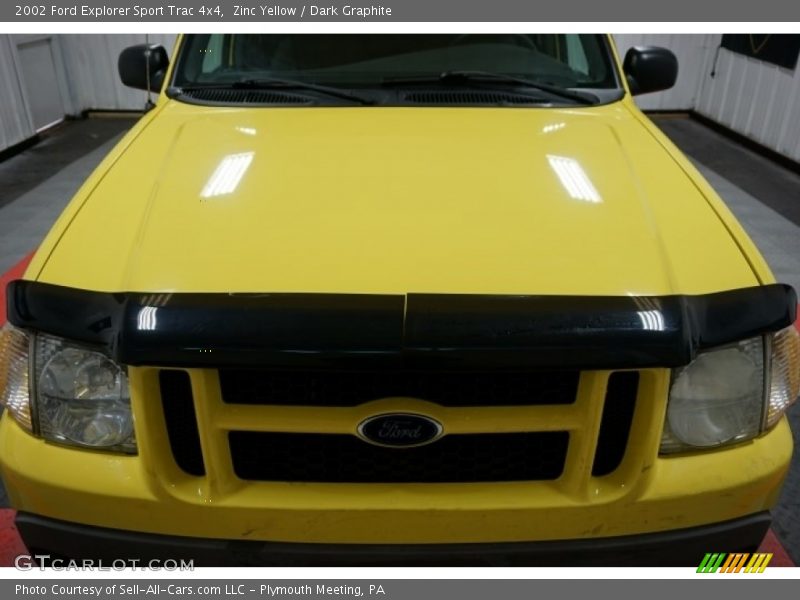 Zinc Yellow / Dark Graphite 2002 Ford Explorer Sport Trac 4x4