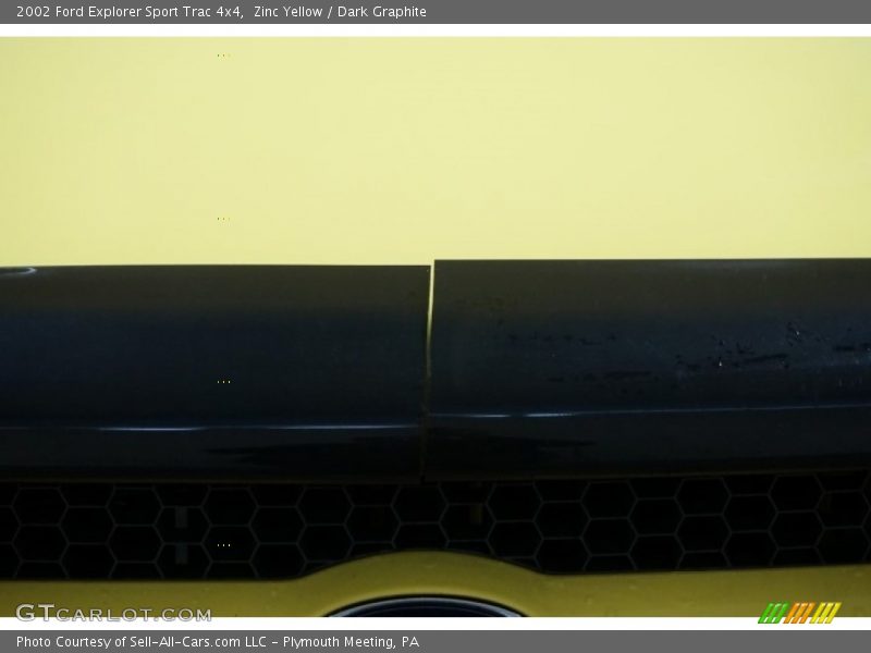 Zinc Yellow / Dark Graphite 2002 Ford Explorer Sport Trac 4x4