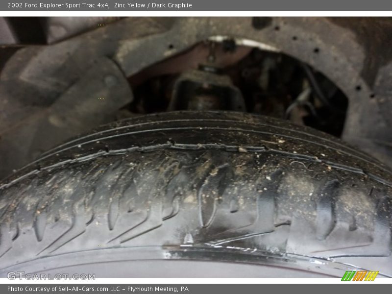 Zinc Yellow / Dark Graphite 2002 Ford Explorer Sport Trac 4x4