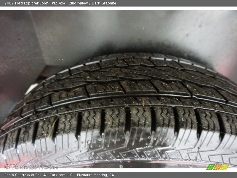 Zinc Yellow / Dark Graphite 2002 Ford Explorer Sport Trac 4x4