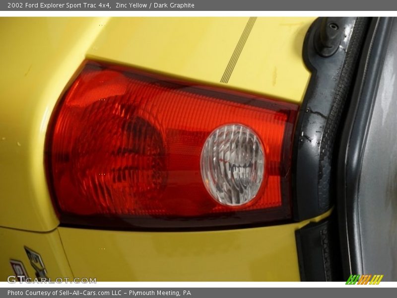 Zinc Yellow / Dark Graphite 2002 Ford Explorer Sport Trac 4x4