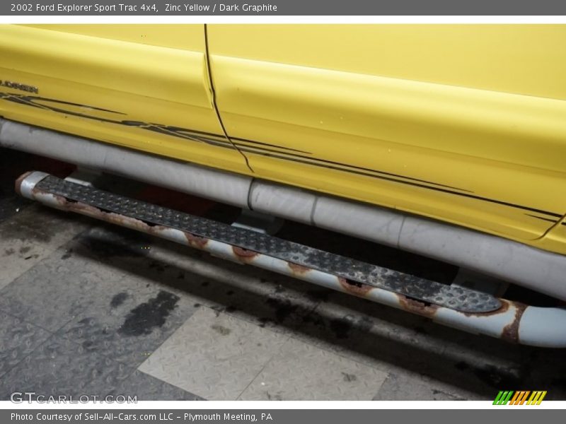 Zinc Yellow / Dark Graphite 2002 Ford Explorer Sport Trac 4x4