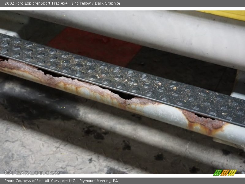Zinc Yellow / Dark Graphite 2002 Ford Explorer Sport Trac 4x4