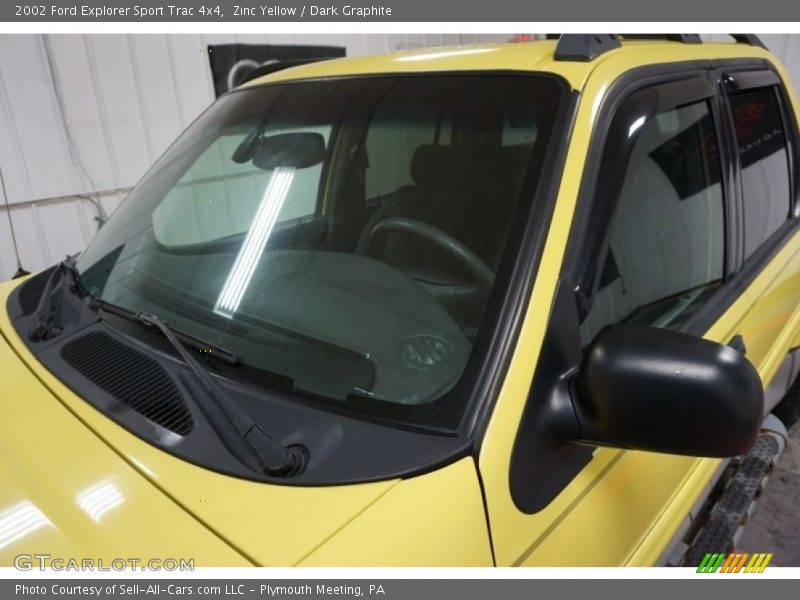 Zinc Yellow / Dark Graphite 2002 Ford Explorer Sport Trac 4x4