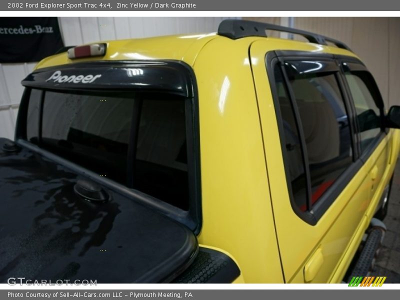 Zinc Yellow / Dark Graphite 2002 Ford Explorer Sport Trac 4x4