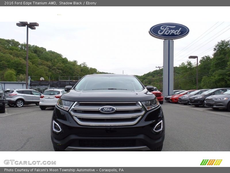 Shadow Black / Ebony 2016 Ford Edge Titanium AWD