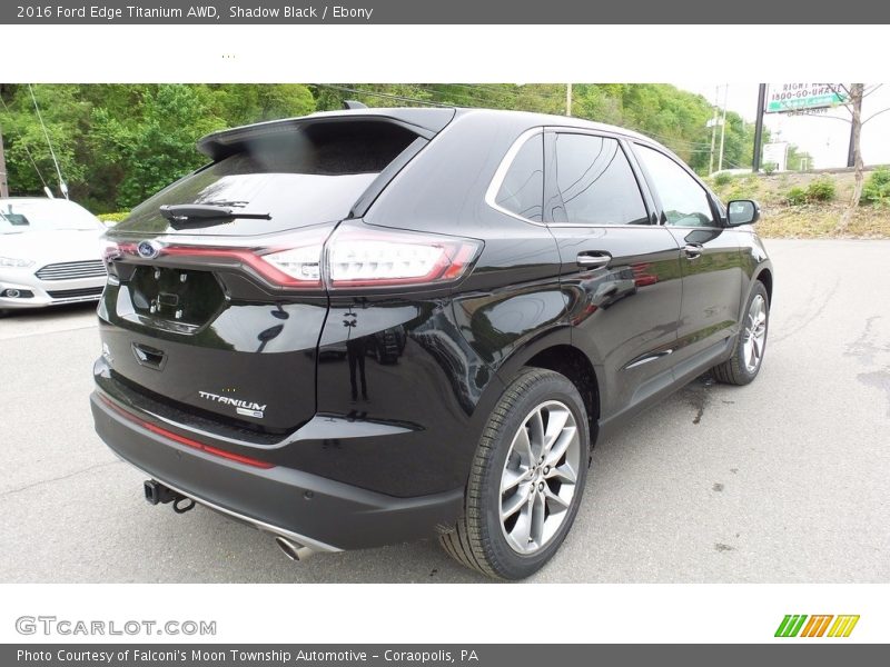 Shadow Black / Ebony 2016 Ford Edge Titanium AWD