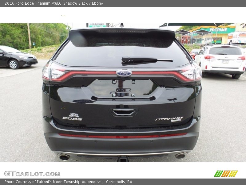 Shadow Black / Ebony 2016 Ford Edge Titanium AWD
