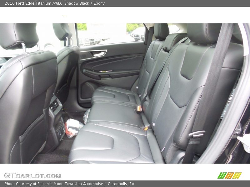 Shadow Black / Ebony 2016 Ford Edge Titanium AWD